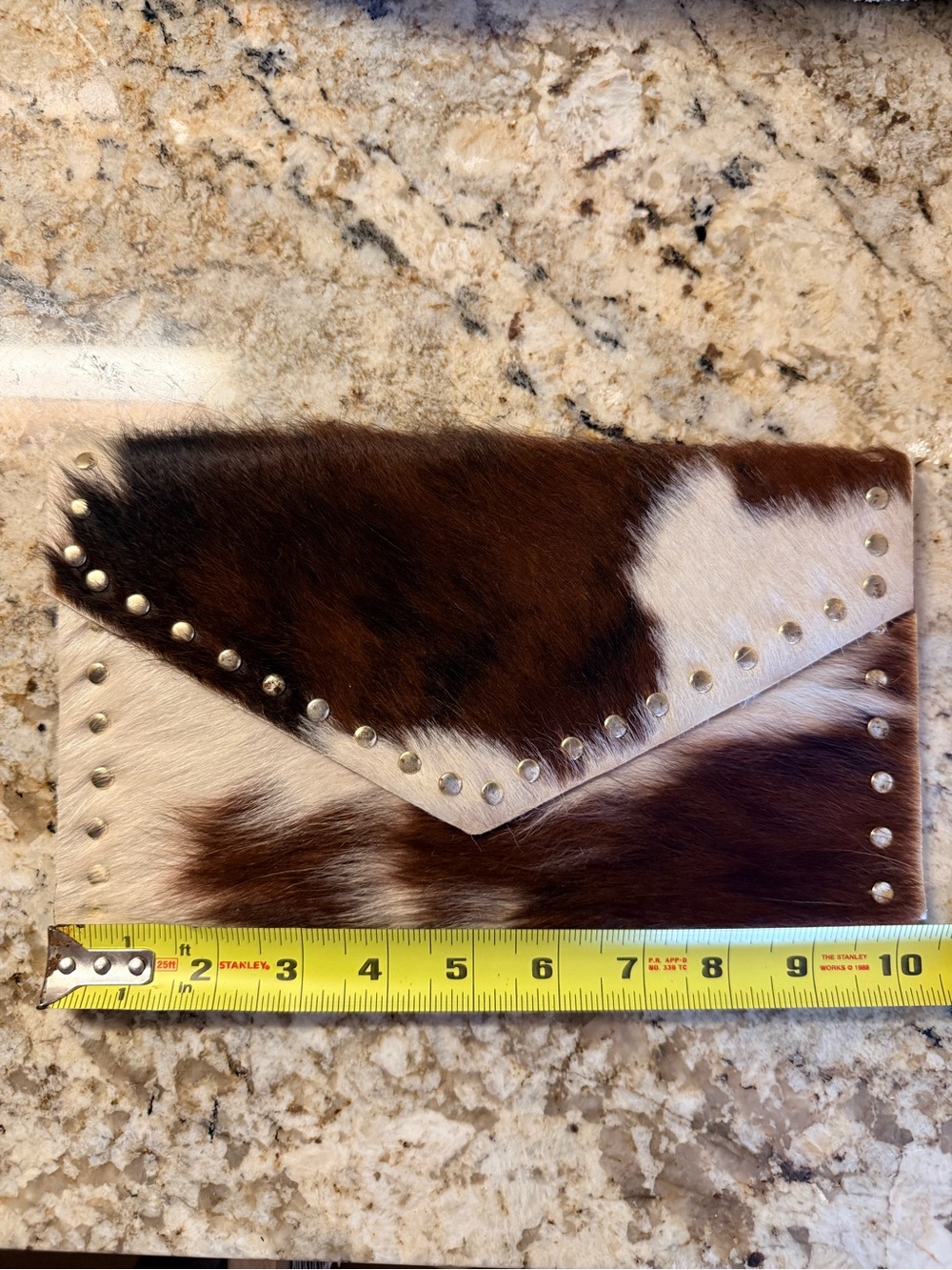 E.R. Leather Goods Envelope Clutch - Picture 11 of 12